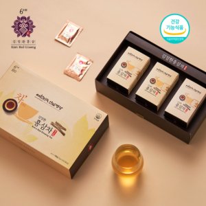 [Kim's Red Ginseng] Bột Hồng sâm nguyên chất hòa tan (60 gói)