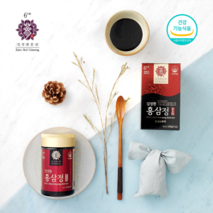 [Kim's Red Ginseng] Cốt sâm đỏ hoang dã từ dãy núi Sobaek (240g/hũ)